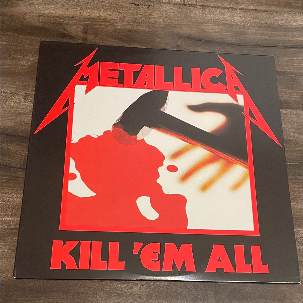 Metallica Kill 'Em All Vinyl Record